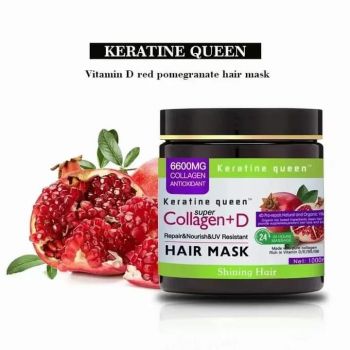 Keratine Queen Super Collagen and Vitamin D Hair Mask 1000ml
